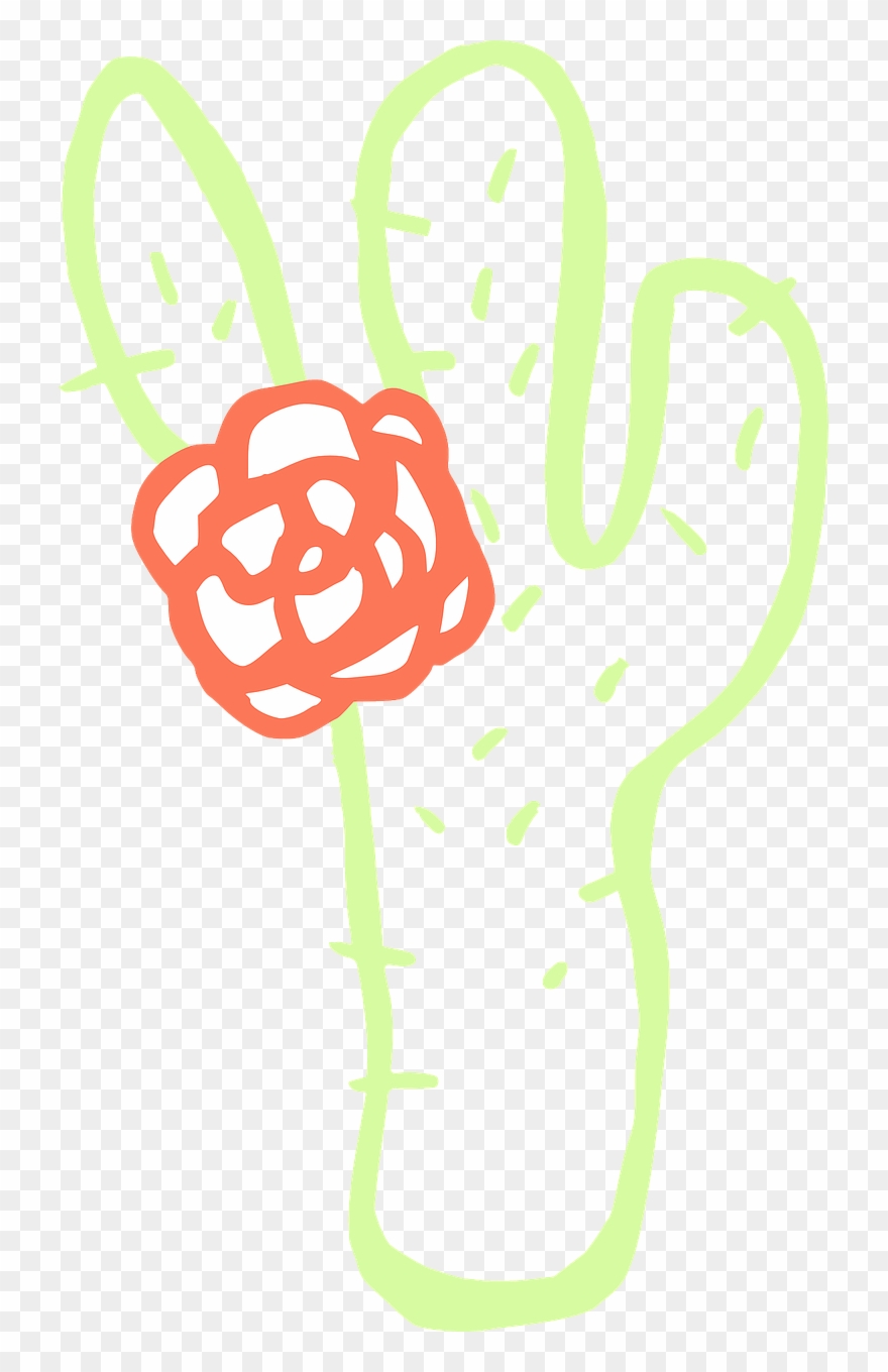 Cactus Saguaro Download Drawing - Clip Art - Png Download