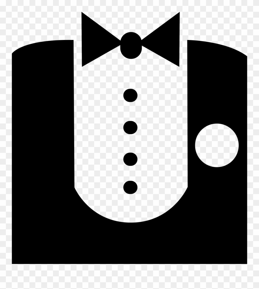 Clipart - Cartoon Tuxedo Transparent - Png Download