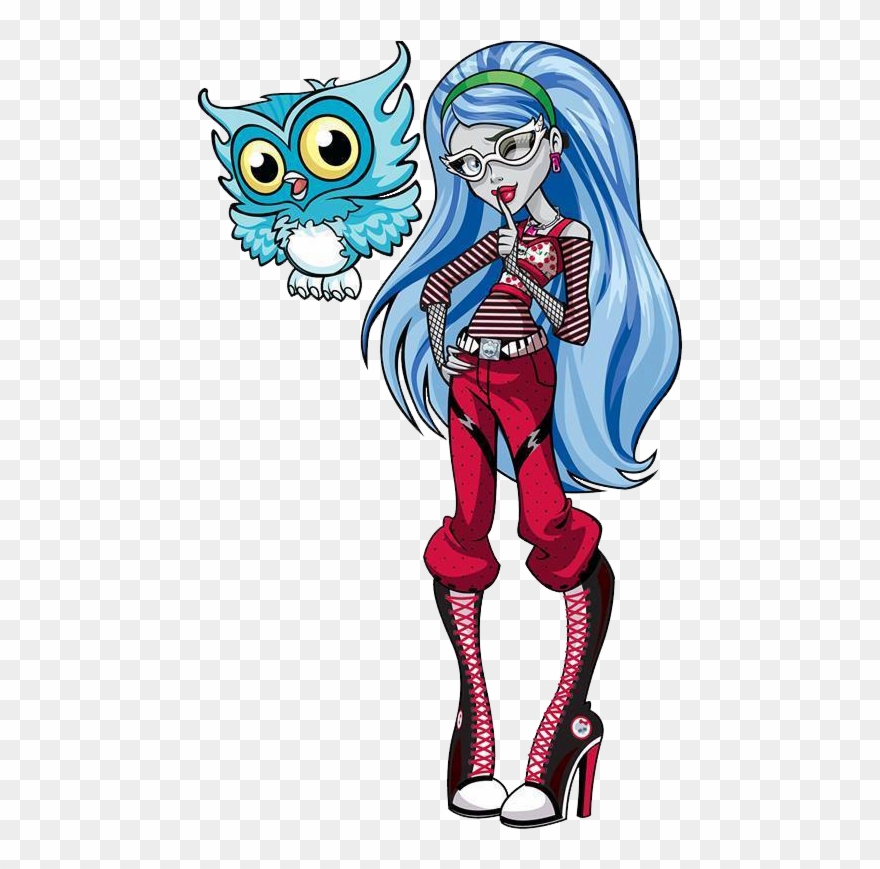 Monster Waves Clipart Waiter - Monster High Ghoulia Yelps - Png Download