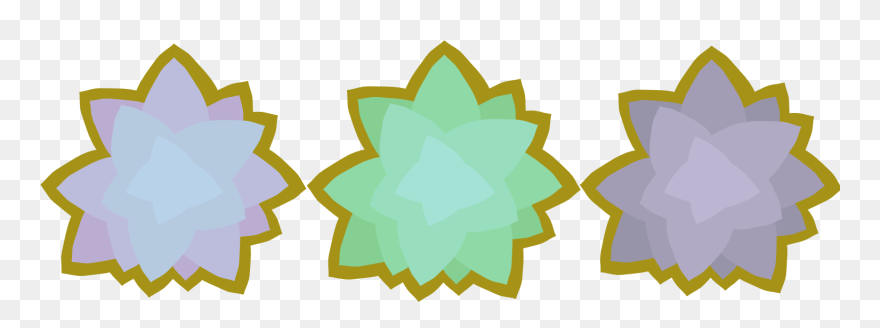 Big Succulents Clipart