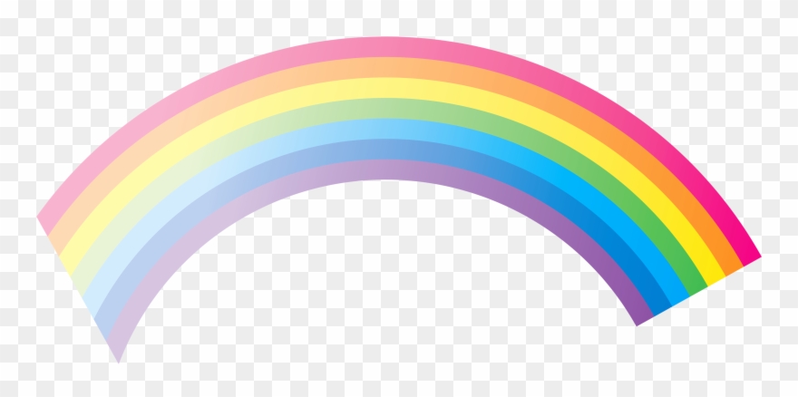 Clipart Rainbow Weather - Transparent Background Rainbows Gif - Png Download