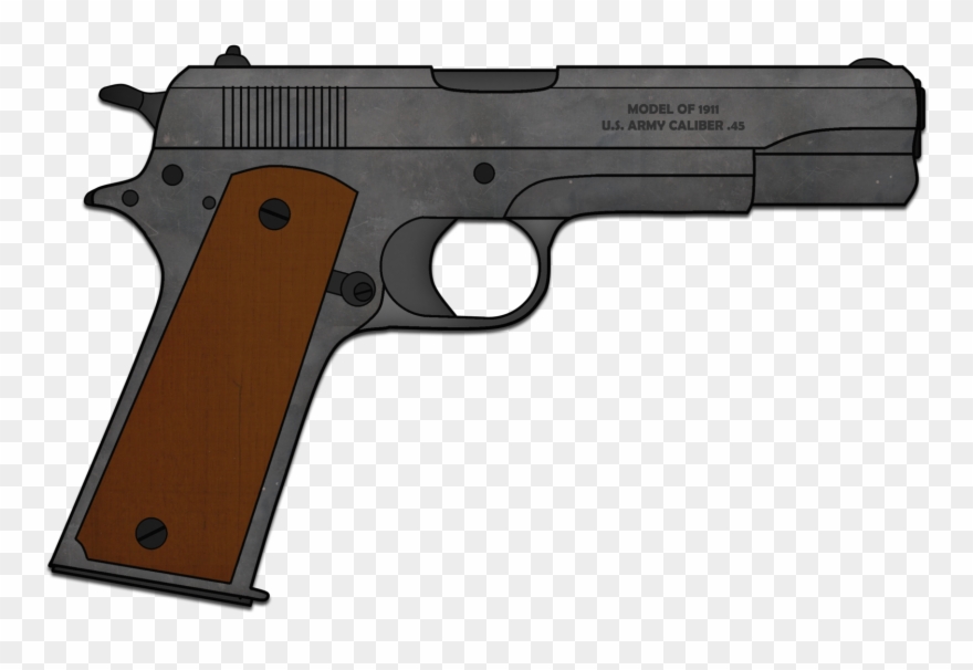 Png Stock Pump Panda Free Images Pumpshotgunclipart - Rock Island Armory Gi Standard Ms Black .45 Acp 4.25 Transparent Png