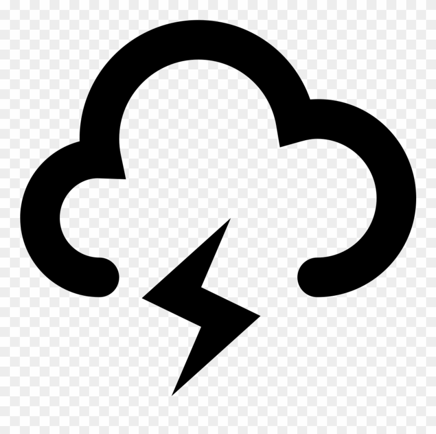 Weather-stormy Comments - Stormy Symbol Clipart