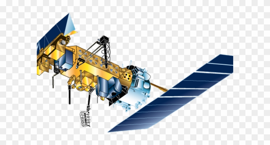 Satellite Clipart Weather Satellite - Noaa 18 - Png Download