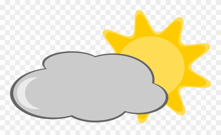 Weather,the - Every Cloud Has A Silver Lining Cartoon Clipart