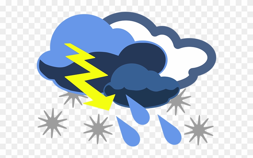 Weather Clipart Inclement Weather - Inclement Weather Clipart - Png Download