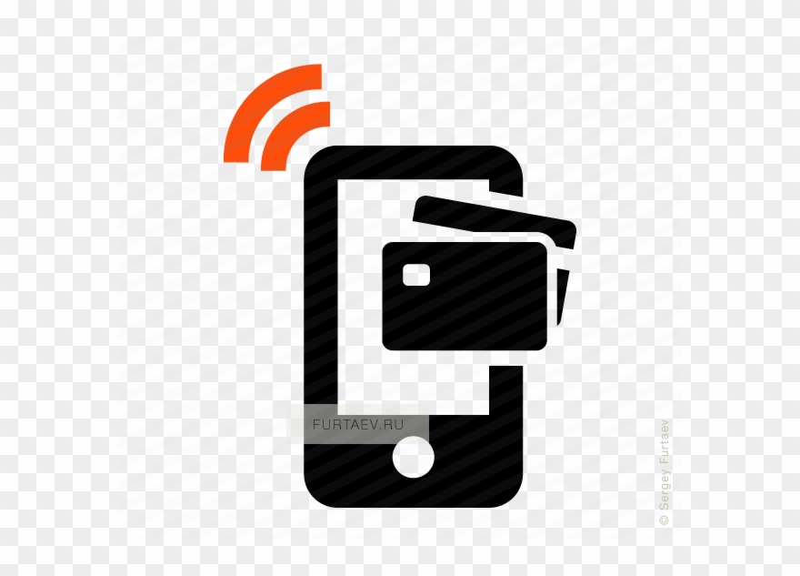 Clip Art Transparent Mobile Wallet Icon Of Phone With - Png Download