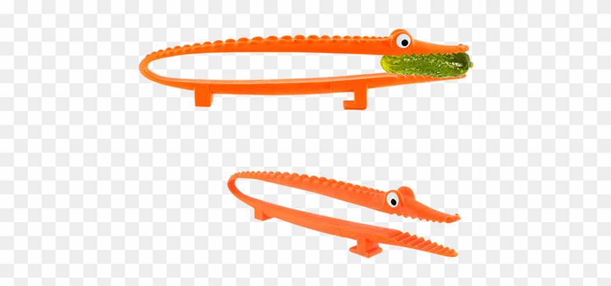 Petite Pince À Servir Orange Clipart