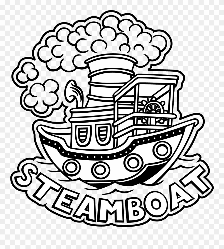 Sponsor Steamboat Logo Clipart