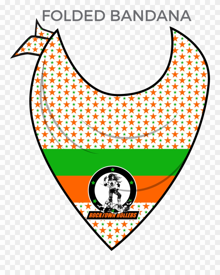 Rocktown Rollers - Bandana Clipart