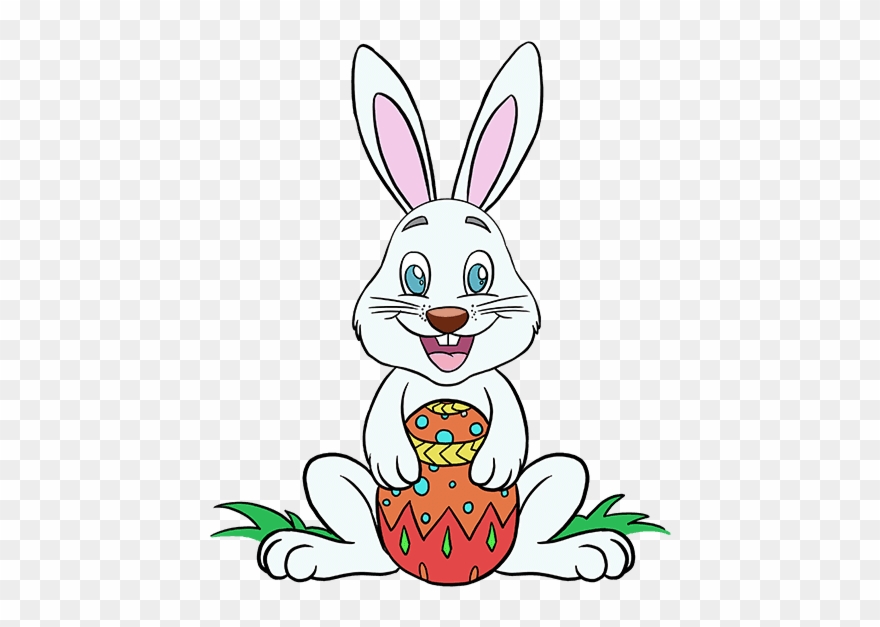 How To Draw Easter Bunny Clipart
