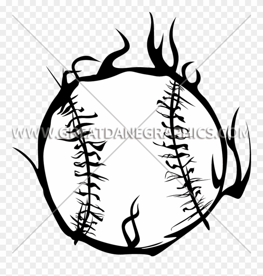 Baseball Production Ready Artwork Clipart