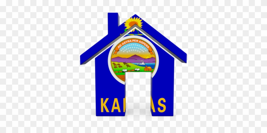 Download Flag Icon Of Kansas Clipart