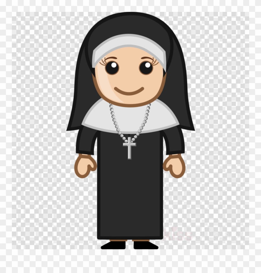 Cartoon Nun Png Clipart Nun Clip Art Transparent Png