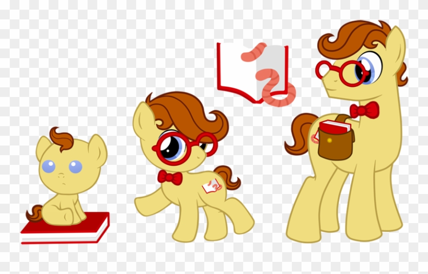 Bookworm Clipart Little - Png Download