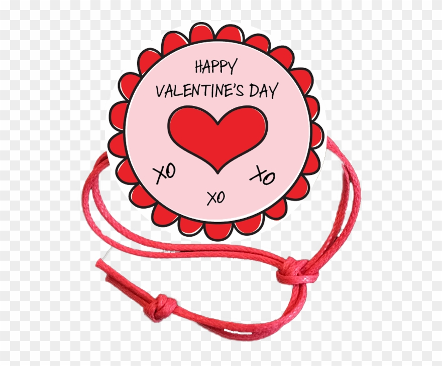Valentine's Day Napkin Knot Clipart