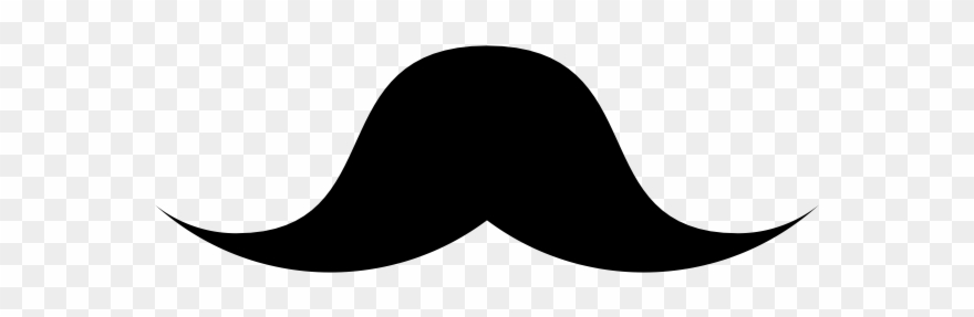 Mustache Rubber Stamp Clipart