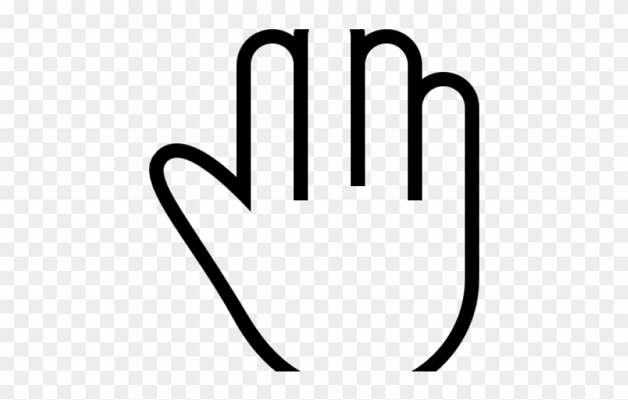 Hand Gesture Clipart Svg - Png Download