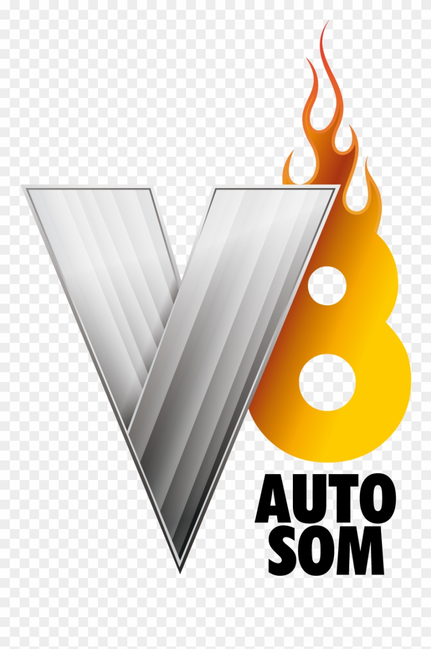 V8 Auto Som Clipart