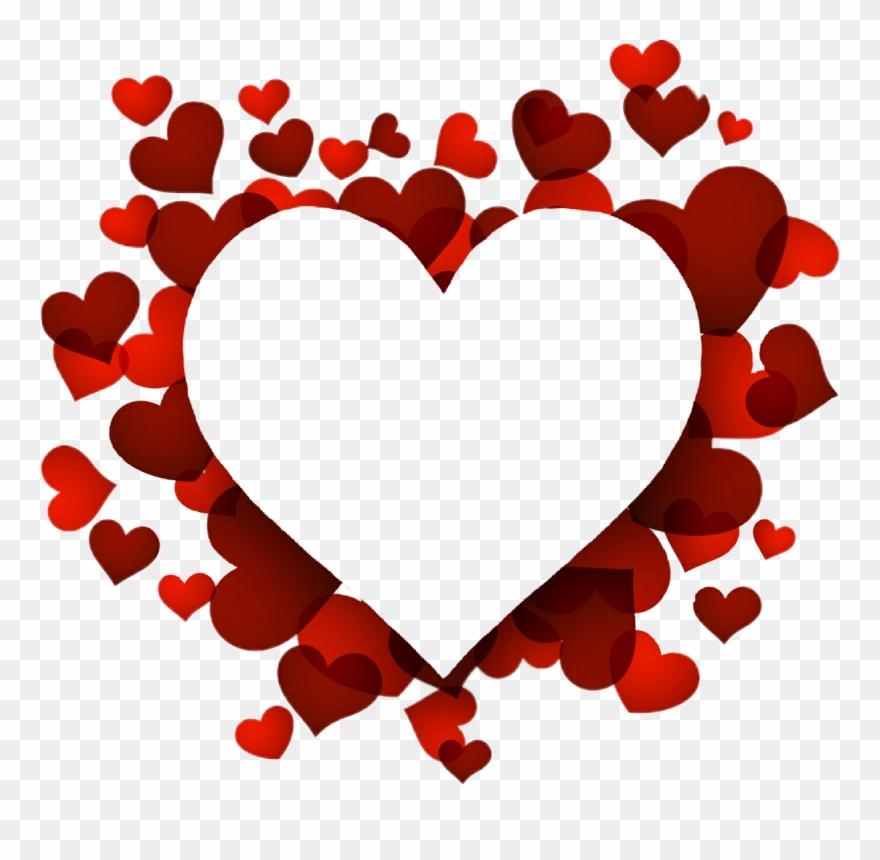 Heart Picture Frame Clip Art - Png Download