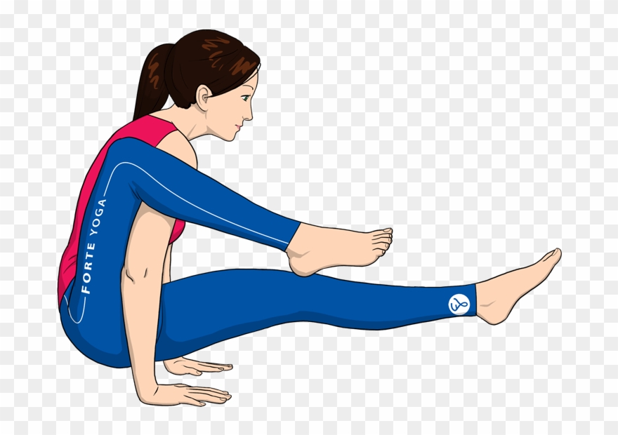 Elephant S Trunk Yoga Pose Forte Clipart