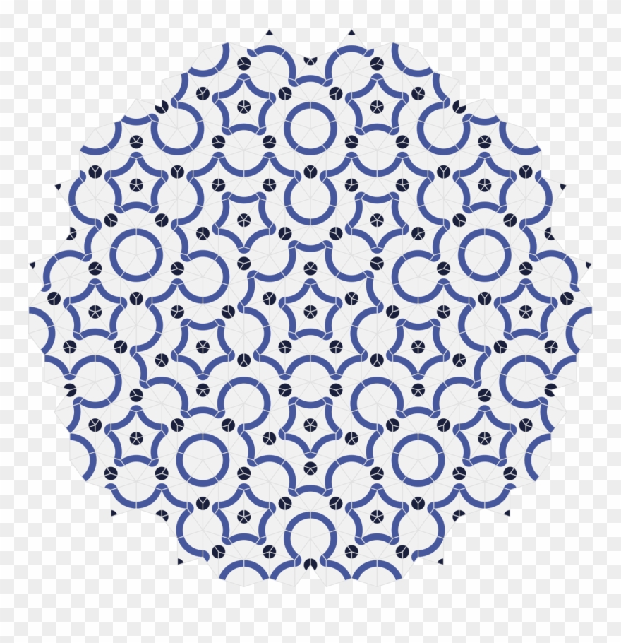 This Is A Section Of A P3 Penrose Tiling Made Beautiful Clipart