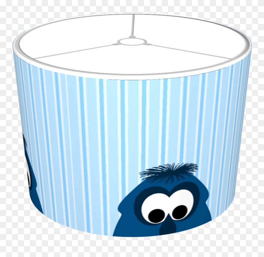Silly Little Dark Blue Monster Clipart