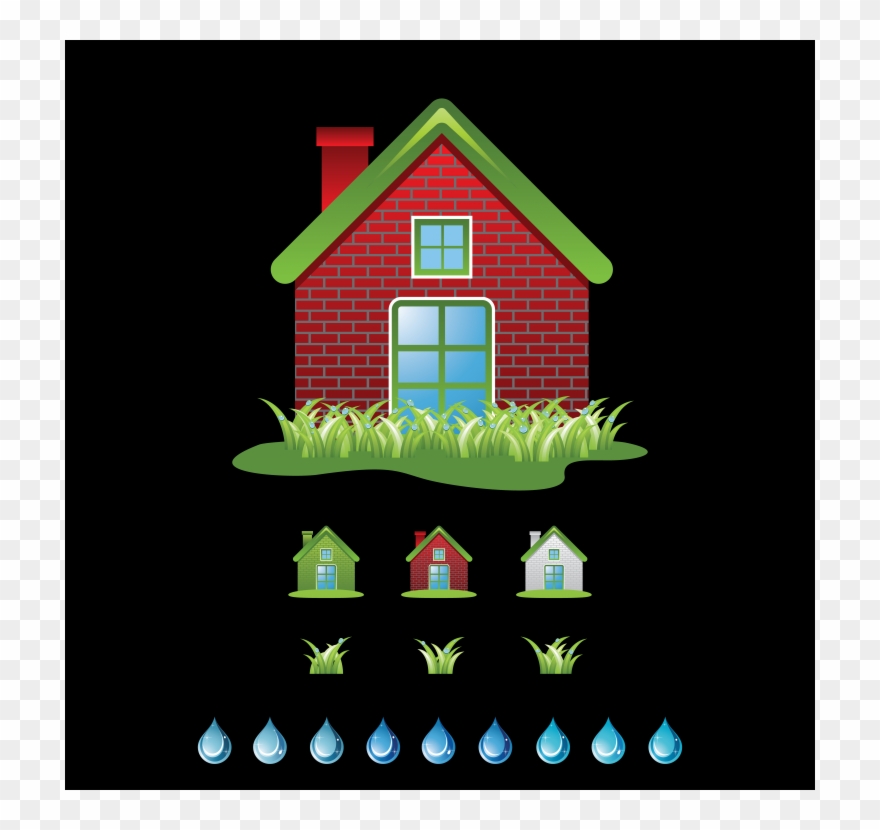 Ecology Set Vector Free Vector Clipart