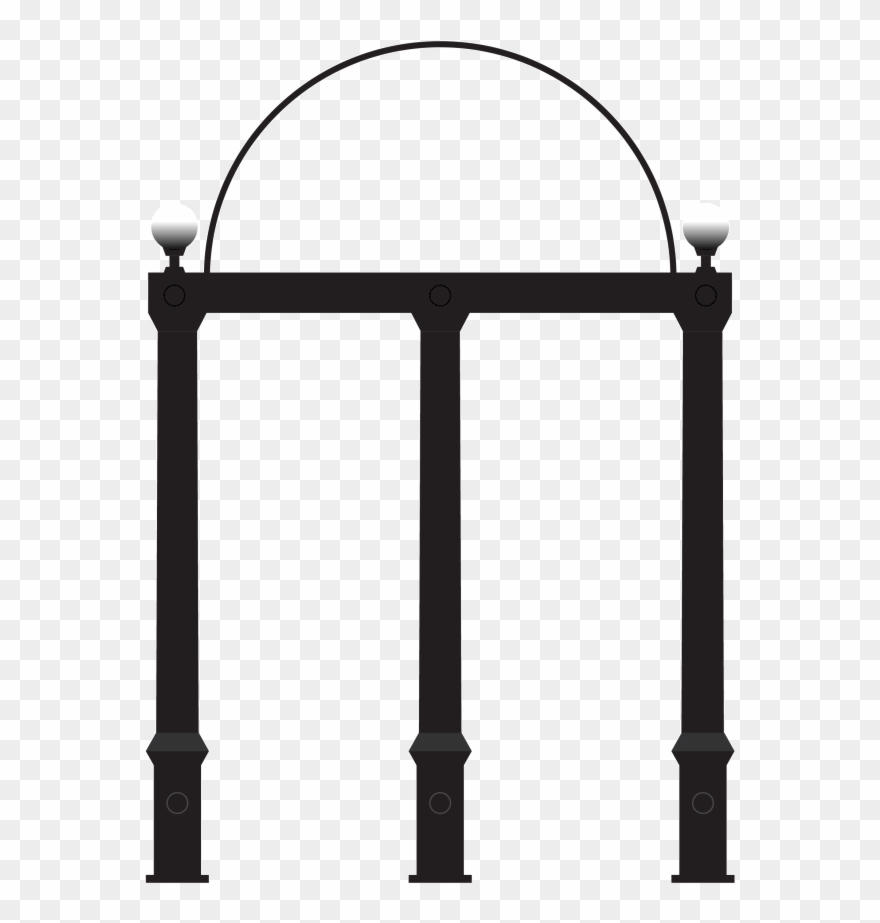 The Arch Fireworks Sticker By University Of Georgia Clipart