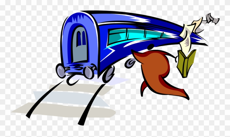 Clipart Train Commuter Train - Png Download