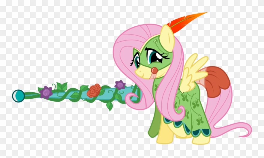 Fluttershy Apparently Does Like Clipart