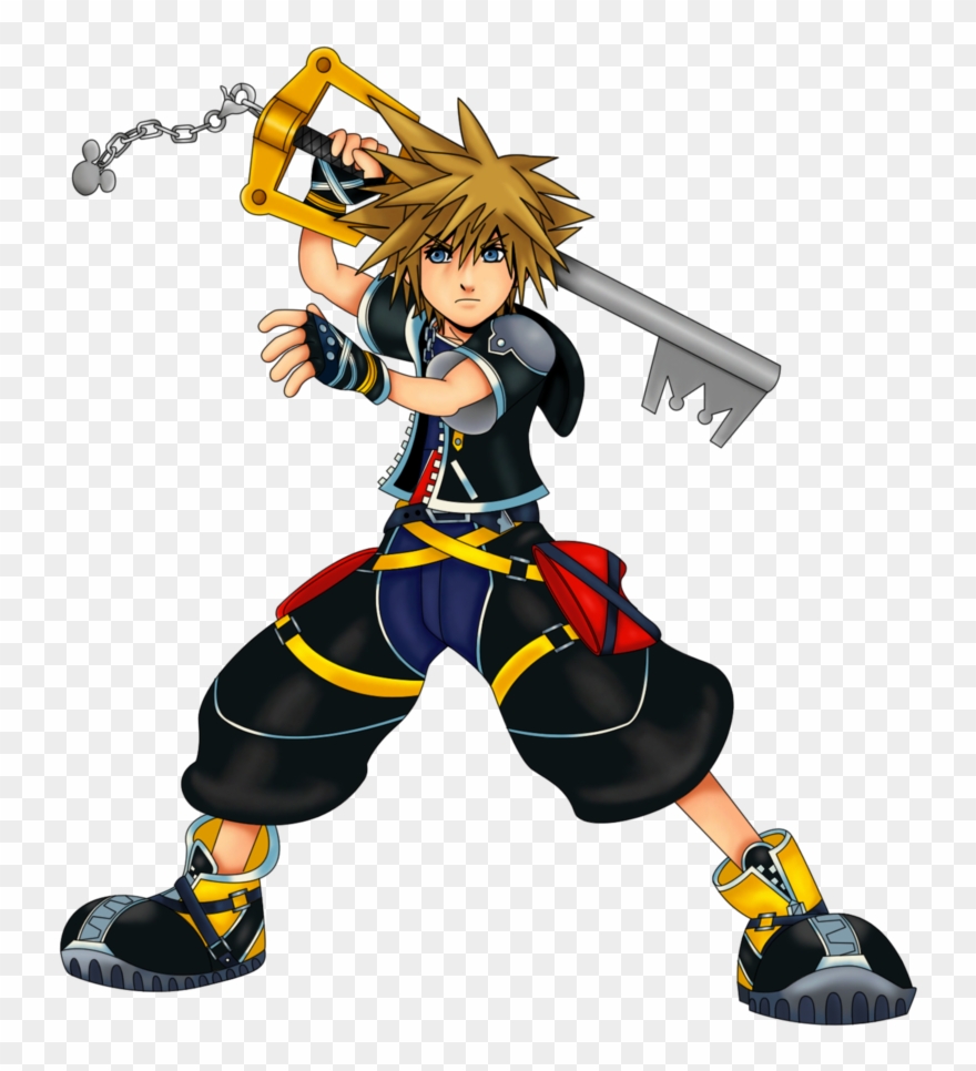 Kingdom Hearts 2 Sora Clipart - Png Download