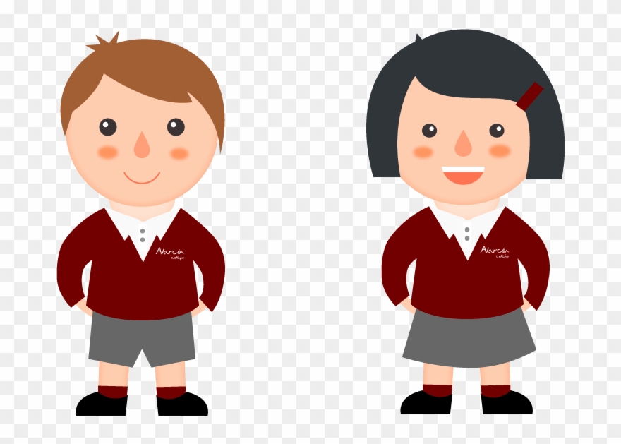 Todos Los Uniformes Escolares Y Deportivos Del Colegio Clipart