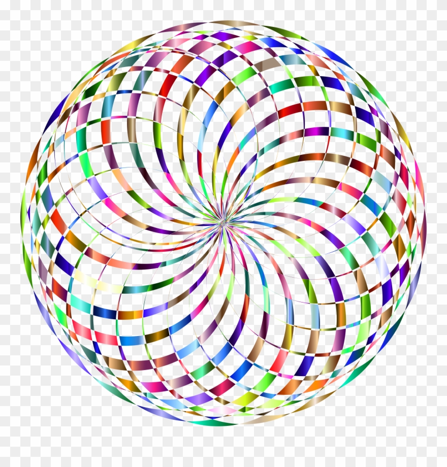 Abstract Geometric Global Design 2 No Background Clipart