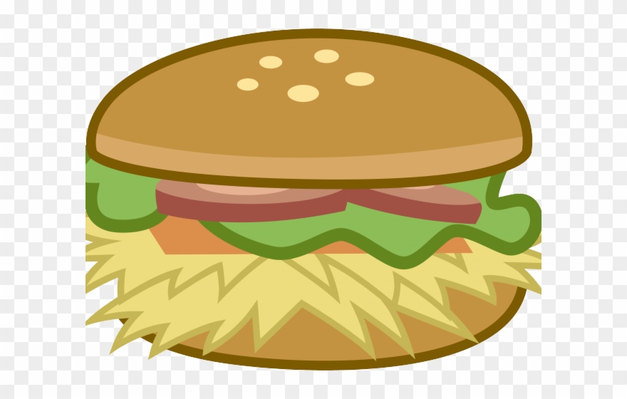 Burger Clipart Clear Background - Png Download