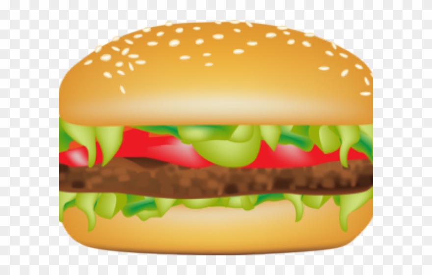 Burger Clipart Animated - Png Download