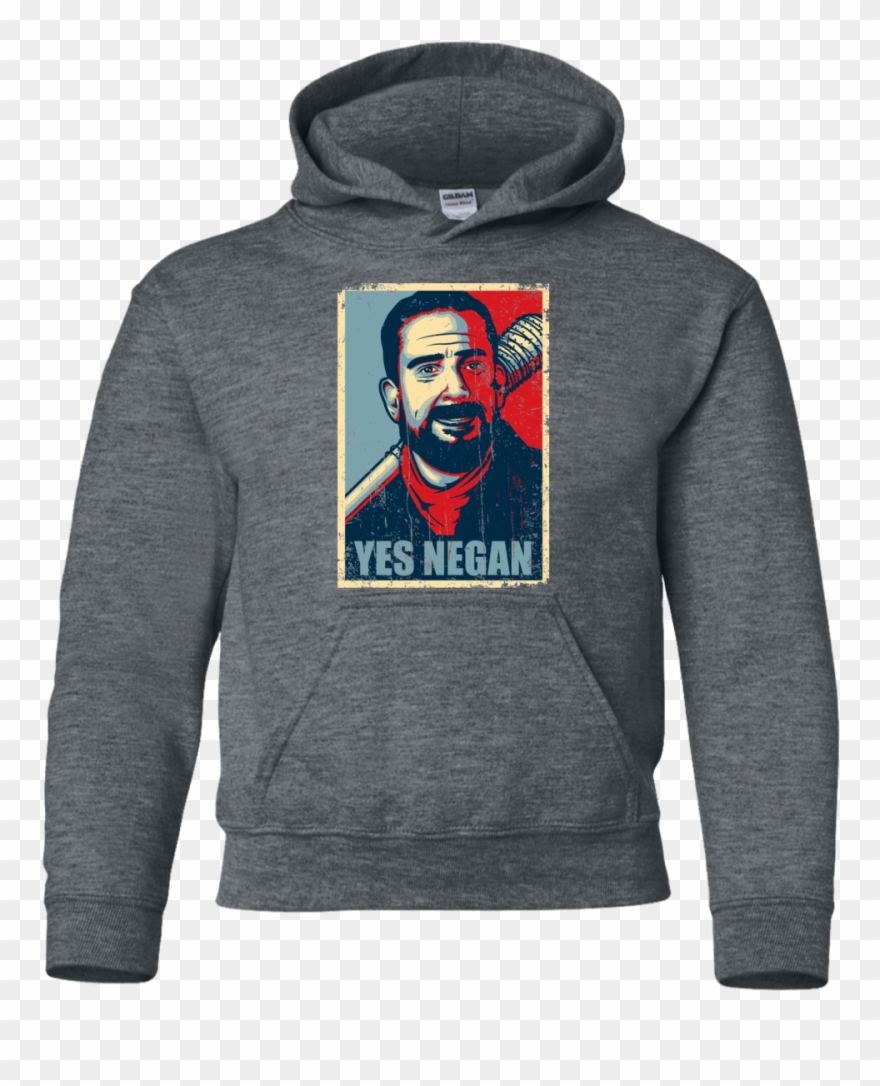 Clip Art Negan Hoodie - Png Download