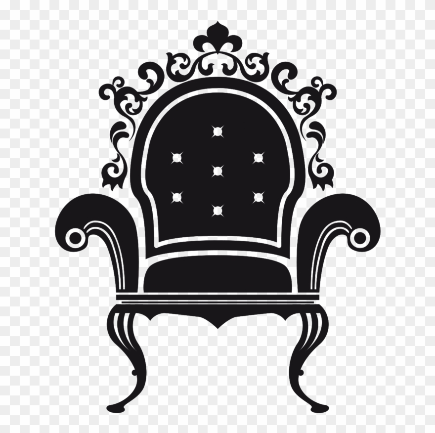 Sticker Fauteuil Baroque Clipart