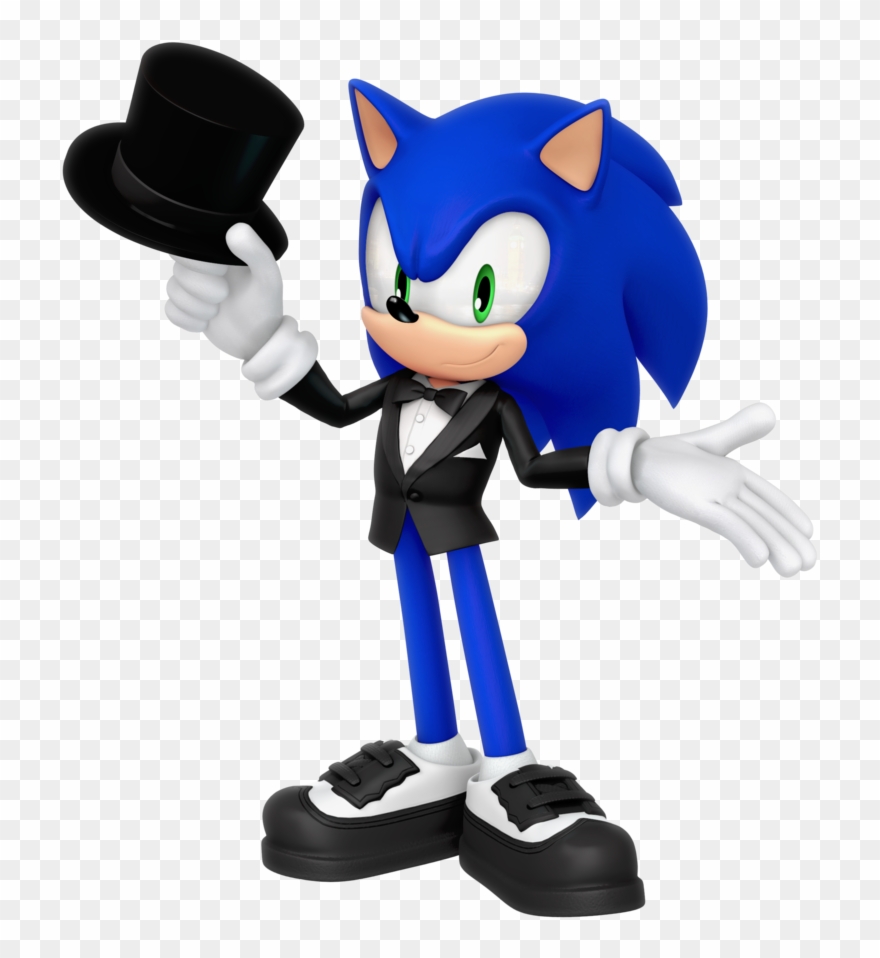 2018 New Years Render Sonic Tuxedo By Nibroc Rock-dbyhei3 Clipart