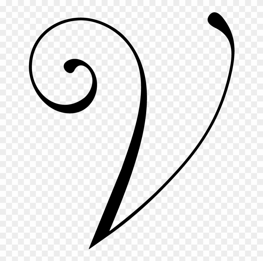 Wedding Monogram Letters Clipart