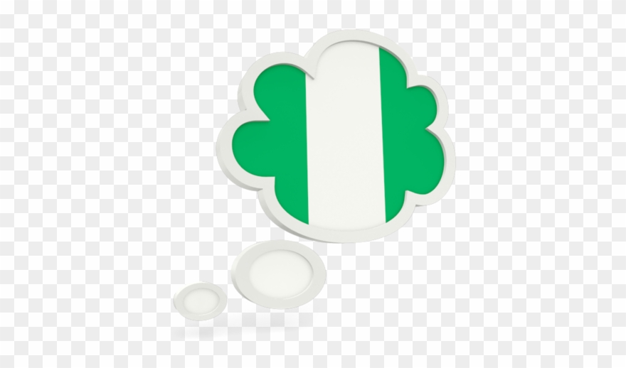 Illustration Of Flag Of Nigeria Clipart