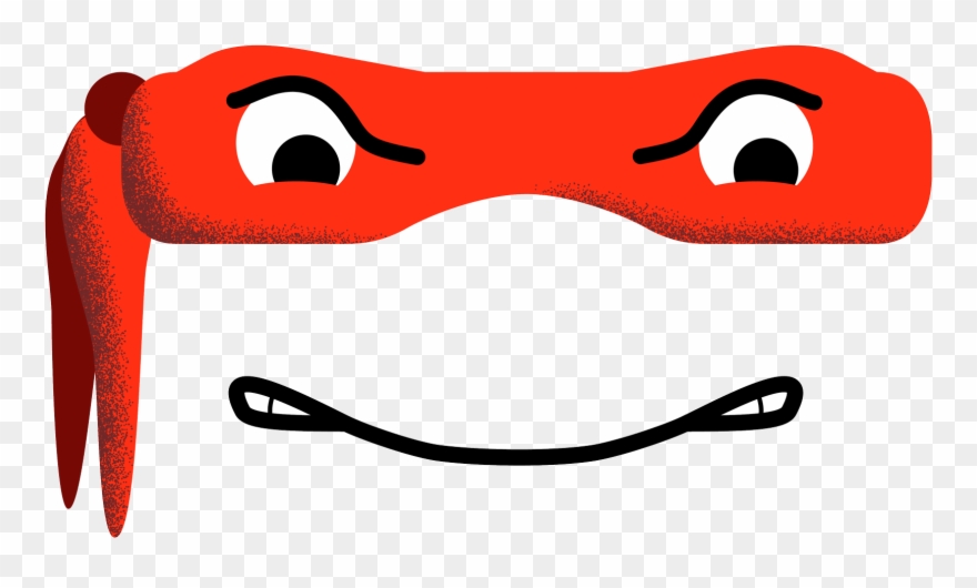 Ninja Turtles Mask Sticker By Giacomo Ce For Ios Android Clipart