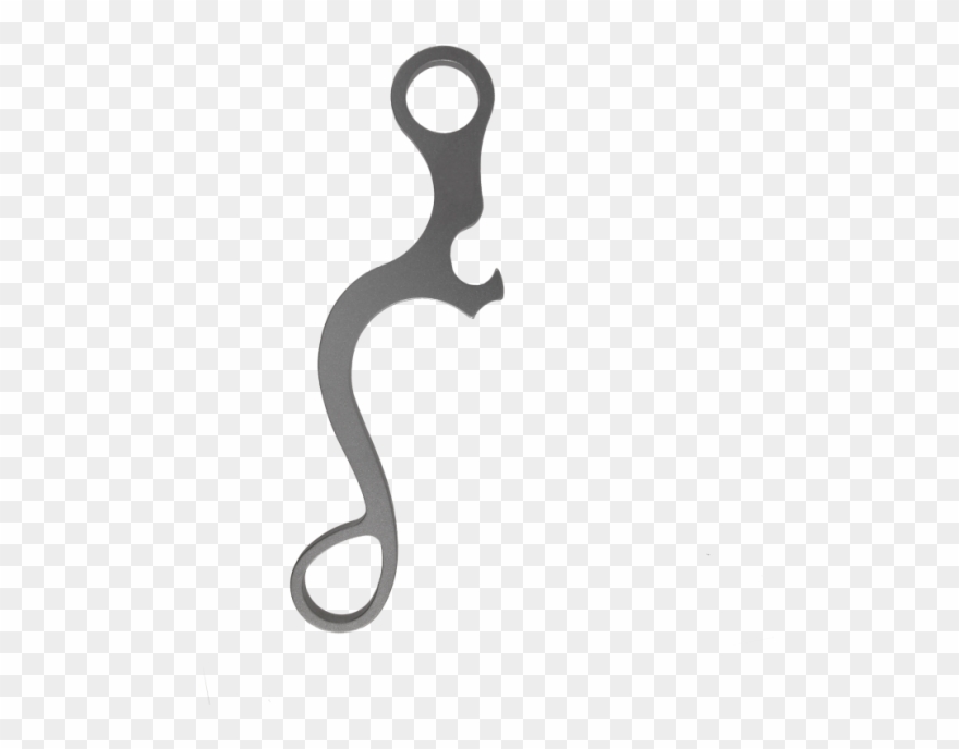 Bottle Opener Stainless Front Clipart