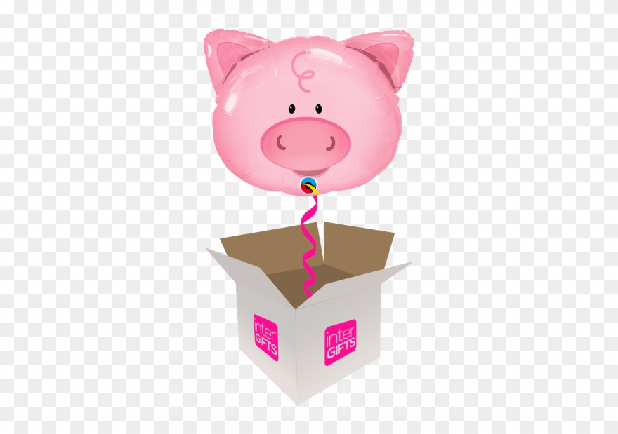 30″ Piggy Face Clipart