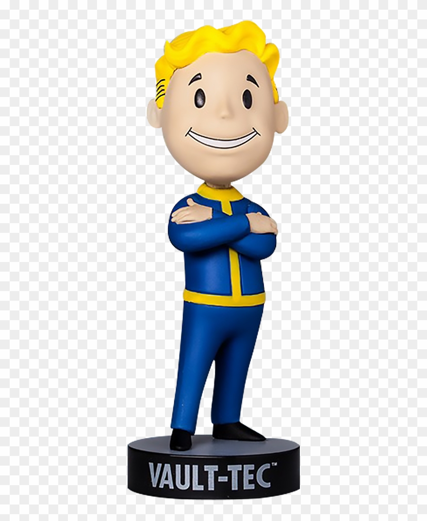 Fallout Arms Crossed Vault Boy 111 Bobblehead Clipart