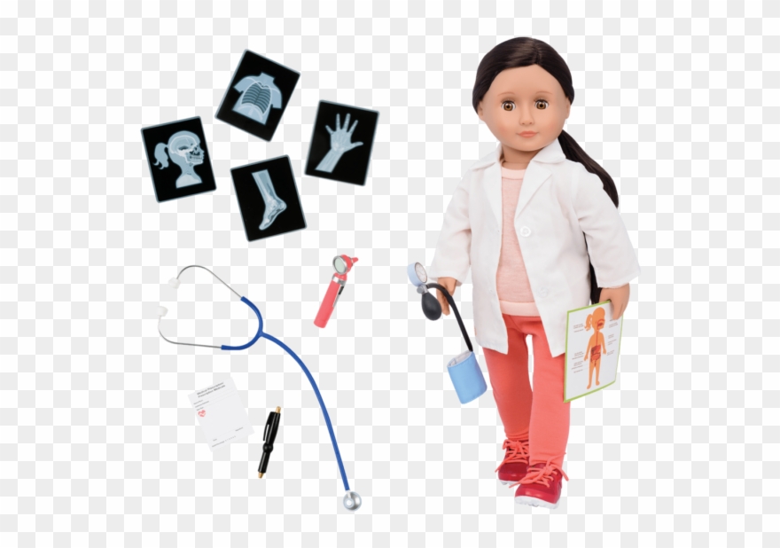 Nicola Doctor Doll Clipart