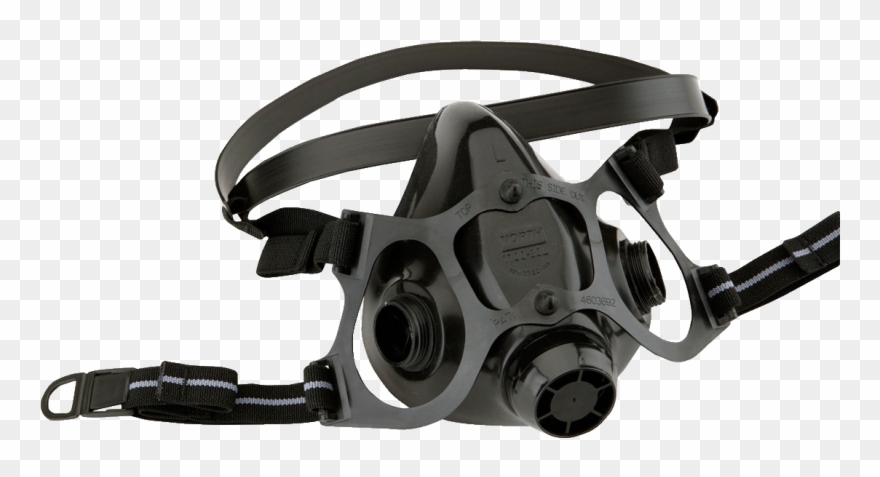 North 770000 Series Dual Cartridge Respirator Clipart