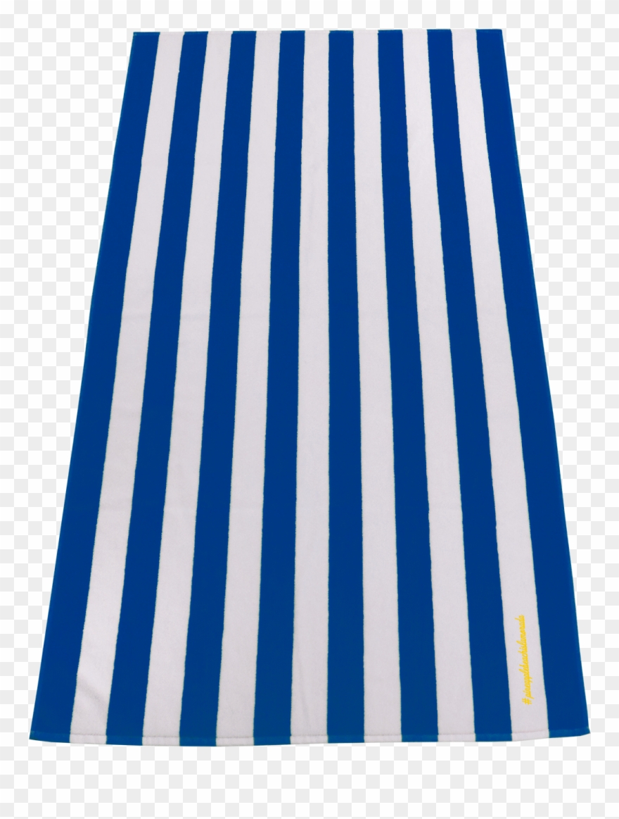 Latitude Striped Beach Towel Clipart