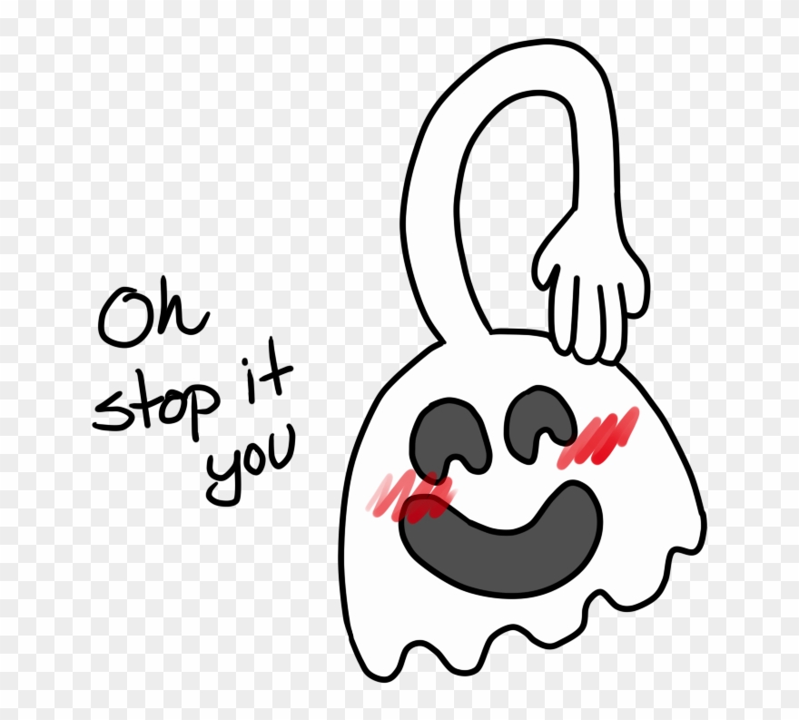 It Yo Top Hi Five Ghost Face Facial Expression Nose Clipart