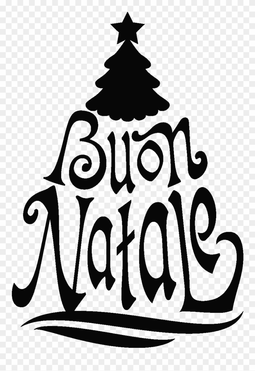 Sticker Décoratif De Noël Italien Clipart